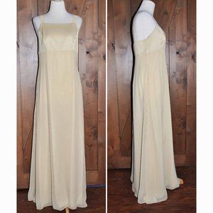 Vintage Adrianna Papell Sleeveless Chiffon Evening Gown Size 10
